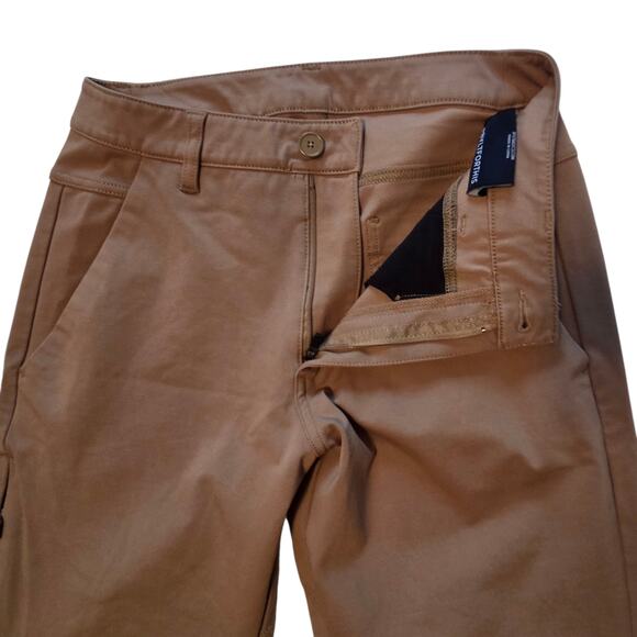 BYLT Everyday Pant 2.0 Premium Basics Men's sz 30, Fits sz 28 ? Tan Tapered - Picture 3 of 11